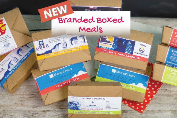 Branded boxed lunches