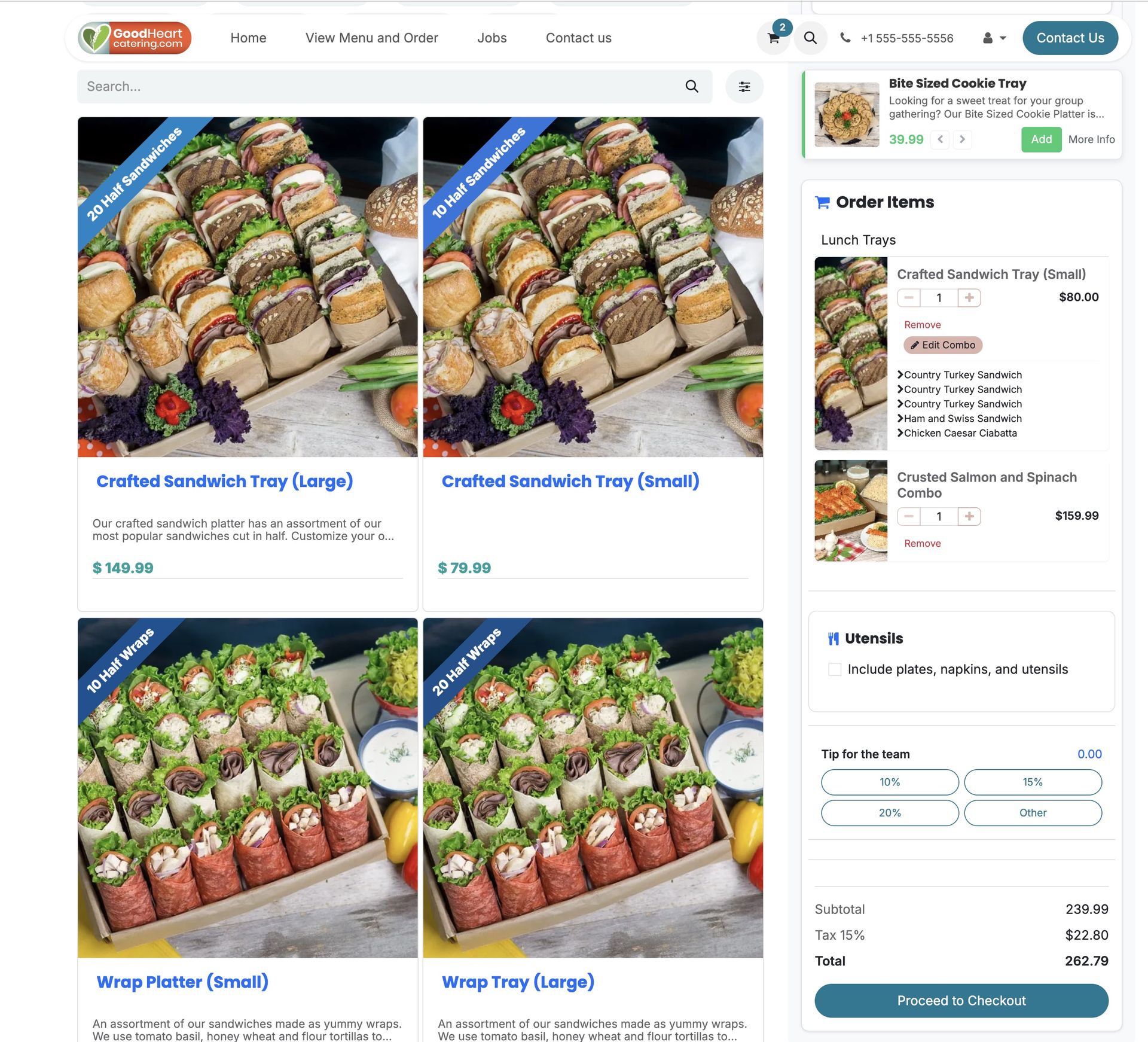 Good Heart Catering Website  Good Heart Catering Website