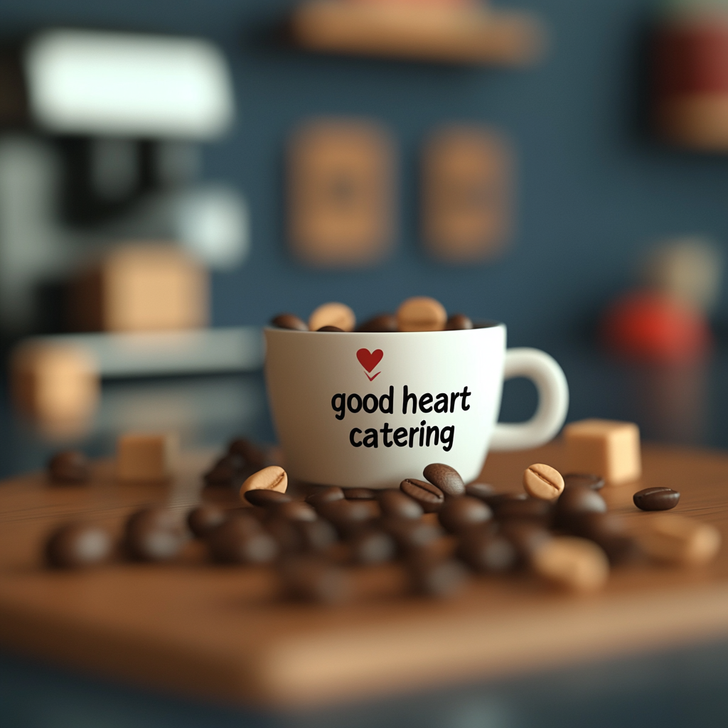 Good Heart Catering cup of coffee Good Heart Catering cup of coffee