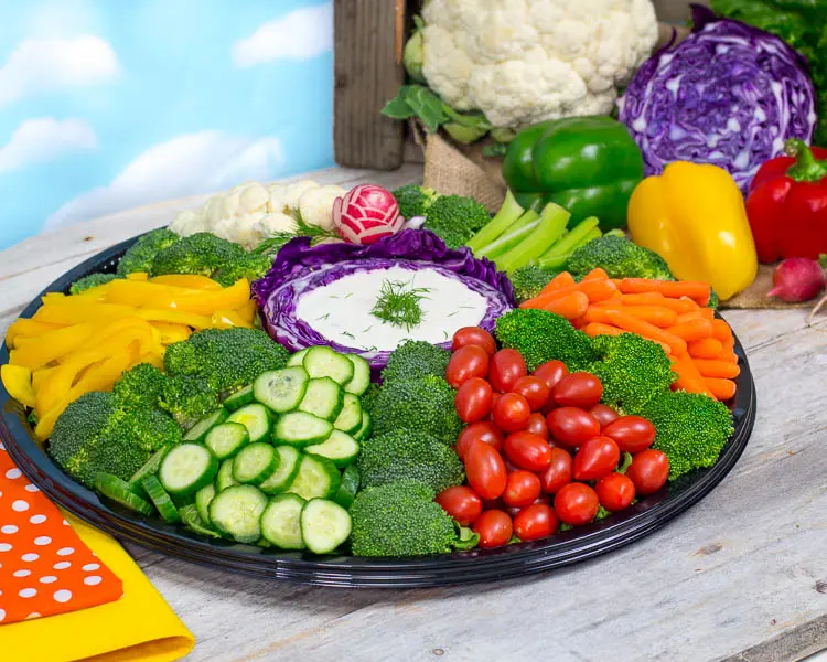 Fresh Garden Vegetable Tray