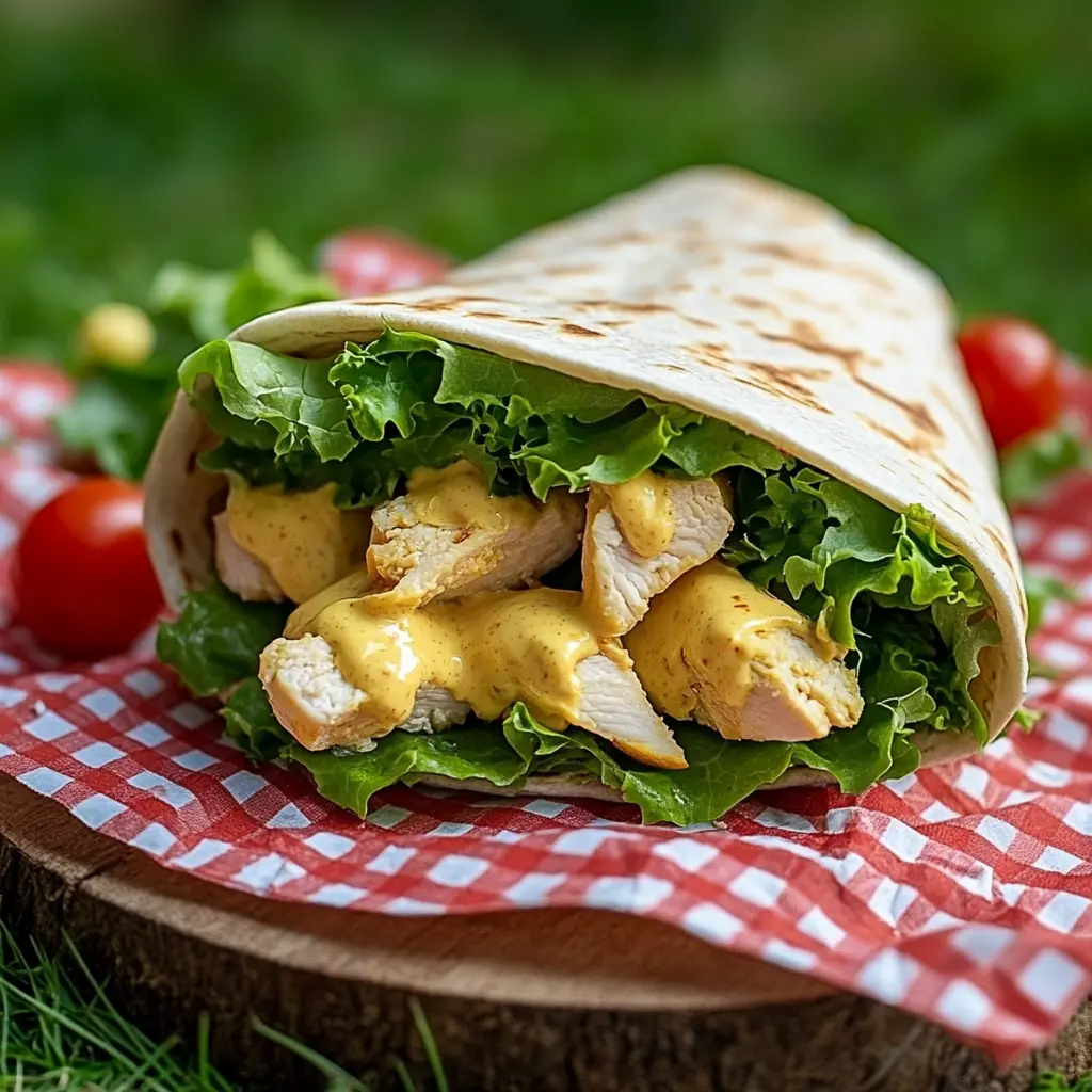 Curry Chicken Wrap