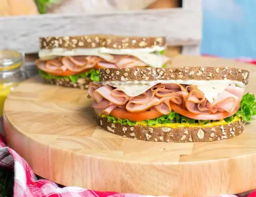 Ham and Swiss Sandwich